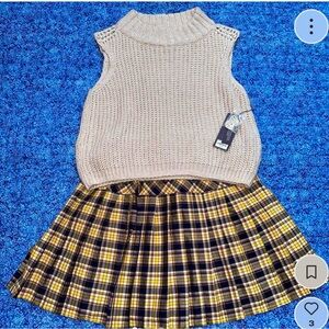 2 piece outfit, size L, sweater NWT